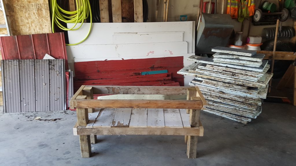 wicking beds piped together