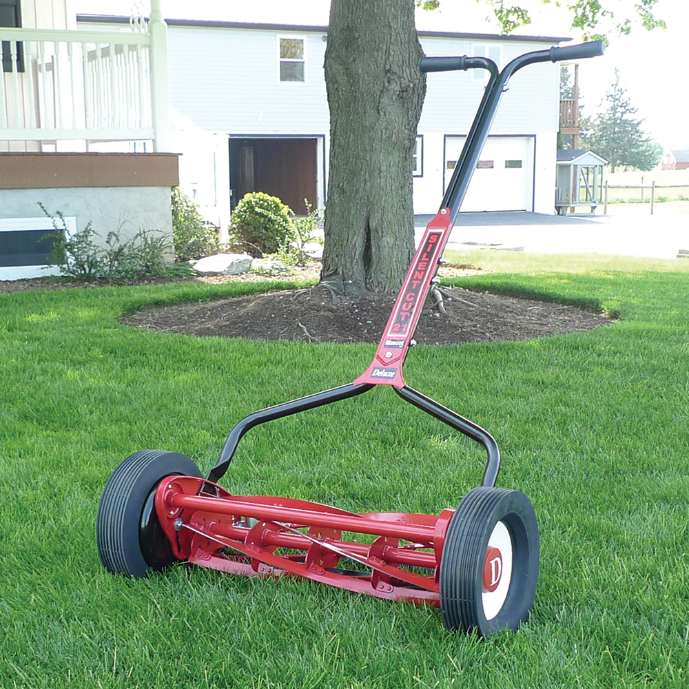 Reel Mower Benefits Eat MY Shrubs Urban Organic Land care